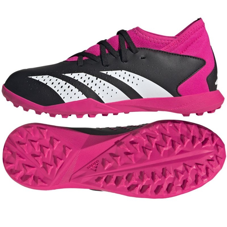Adidas Predator Accuracy.3 Tf Jr GW7078 chaussures de football le noir le noir