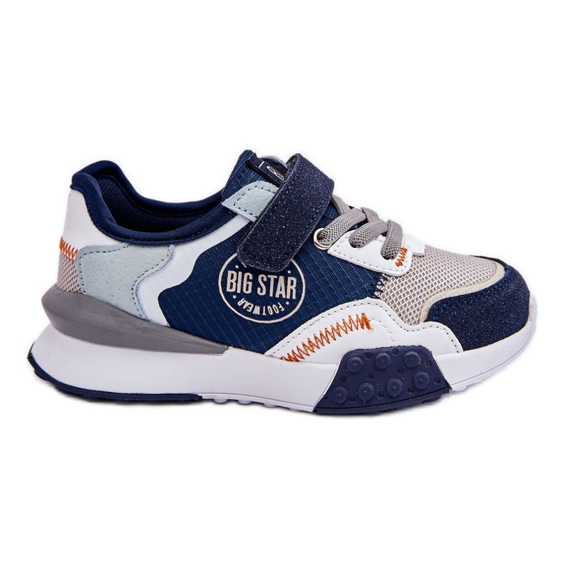 Baskets Enfant Memory Foam System Big Star LL374225 Bleu marine
