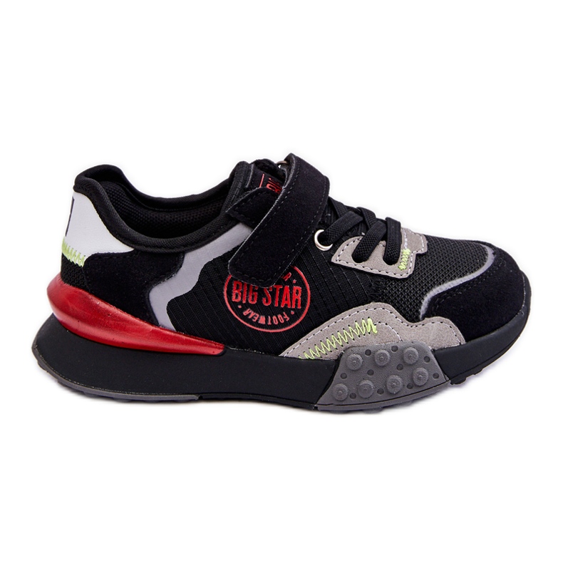 Baskets pour enfants Système de mousse à mémoire de forme Big Star LL374224 Noir le noir