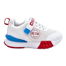 Chaussures de sport pour enfants Low Memory Foam System Big Star LL374213 Blanc