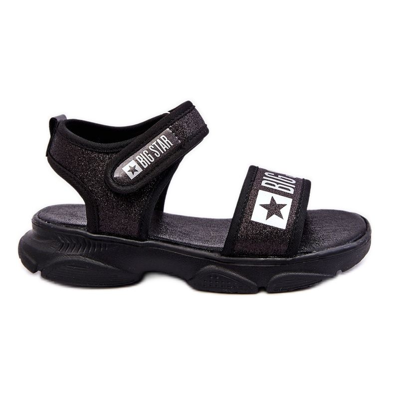 Sandales Velcro Enfant Big Star LL374192 Noir le noir