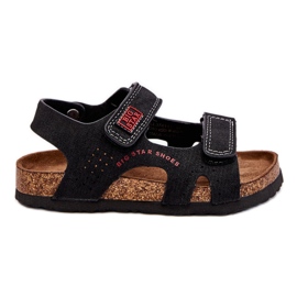 Sandales Légères Velcro Enfant Big Star LL374141 Noir