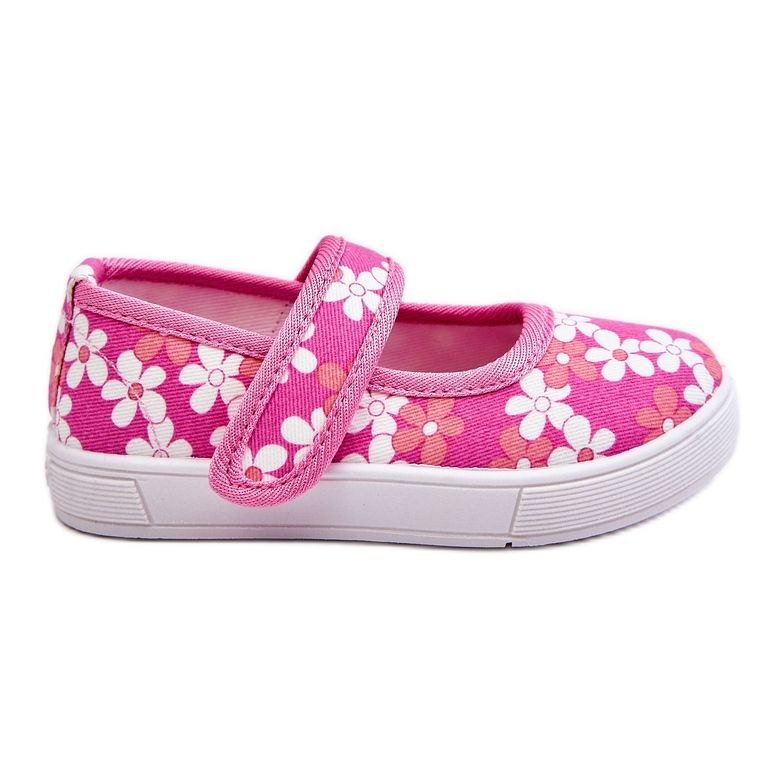 Ballerines Enfant En Fleurs Roses Noah Ballerines Enfant En Fleurs Roses Noah