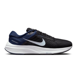 Chaussures Nike Air Zoom Structure 24 M DA8535-009 noir bleu marine