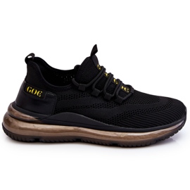 Chaussures de sport à enfiler pour hommes GOE LL1N4024 Noir