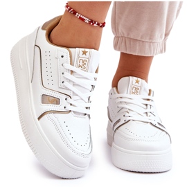 Baskets Confortables Femme Blanc Bowen