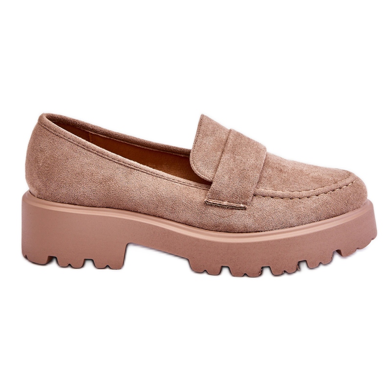 Vinceza Mocassins Daim Classiques Mocassins Beige Corrin