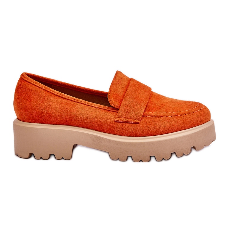 Vinceza Mocassins Corrin Classiques En Daim Mocassins Orange