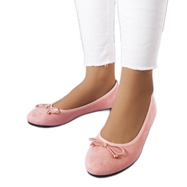 BM Ballerines roses à nœud Chandonnet BM Ballerines roses à nœud Chandonnet