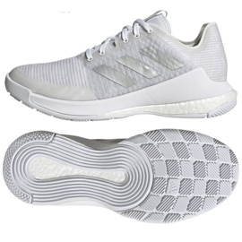 Chaussures de volley adidas CrazyFlight W HR0635 blanc blanc