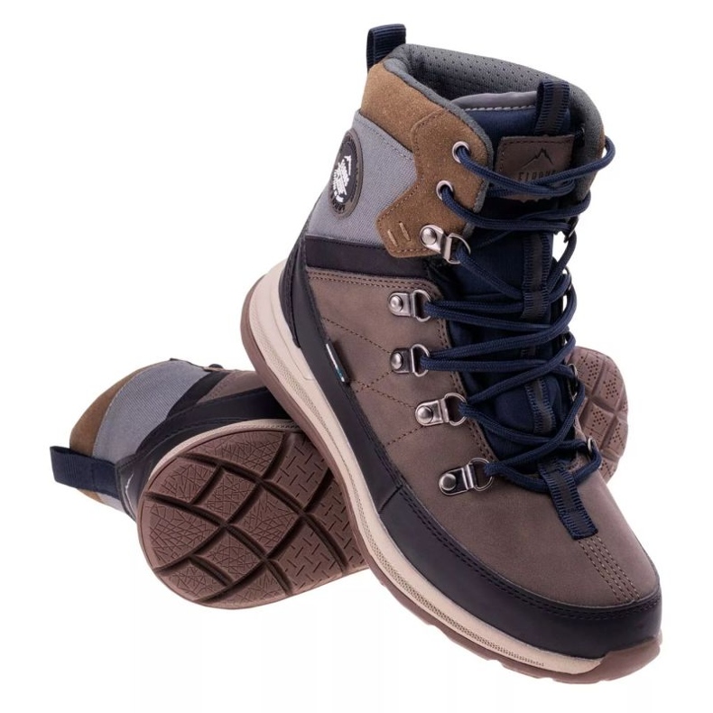 Chaussures Elbrus Hieroo Mid Wp W 92800330934 brun
