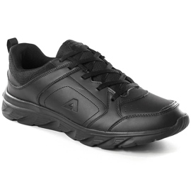 Chaussures de sport oversize homme American Club 139/23 noires