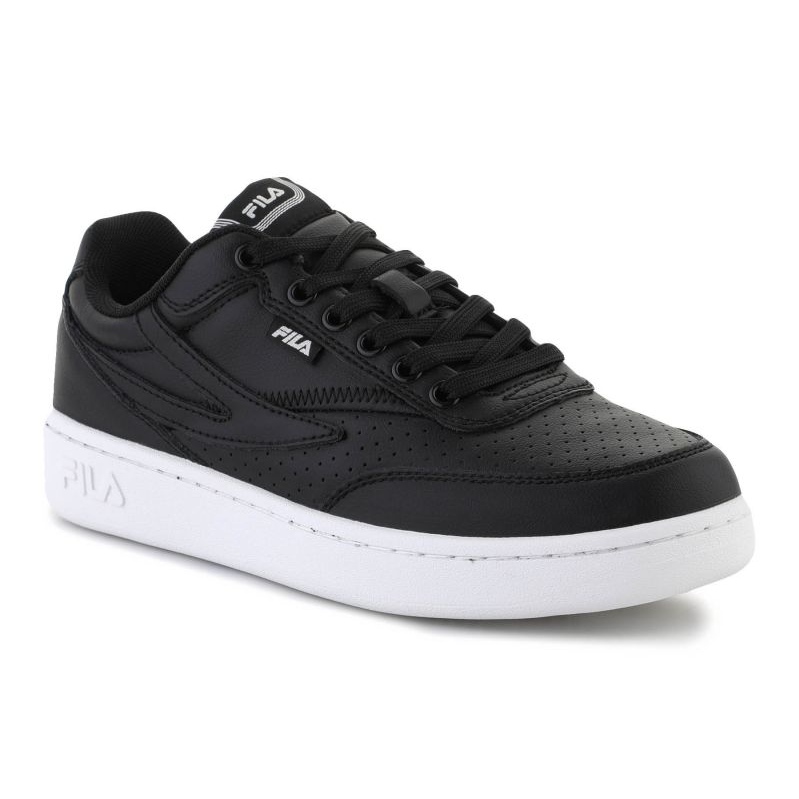 White Fila Sneakers Femme Noir Chaussure Fila Noir Femme