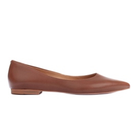 Marco Shoes Ballerines subtiles brun