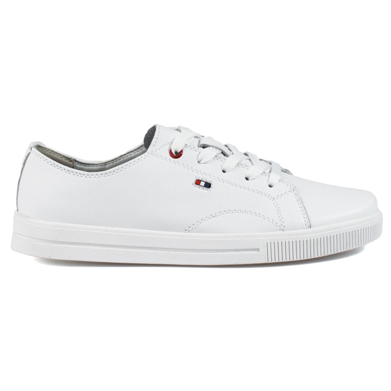 Baskets blanches Vinceza femme en cuir
