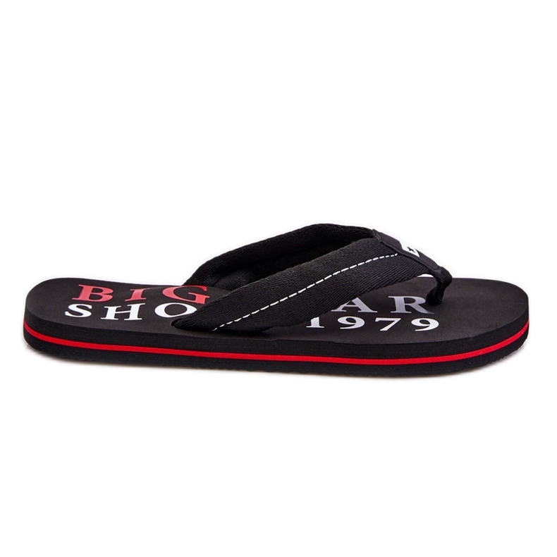 Tongs Homme Big Star LL174614 Noir le noir