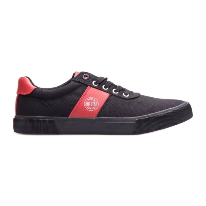 Chaussures Big Star M JJ174255 le noir rouge