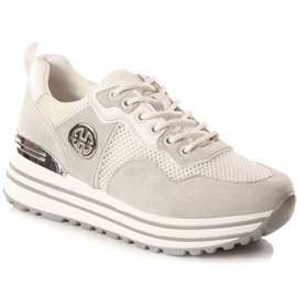 Chaussures de sport à plateforme Potocki W WOL138 blanc