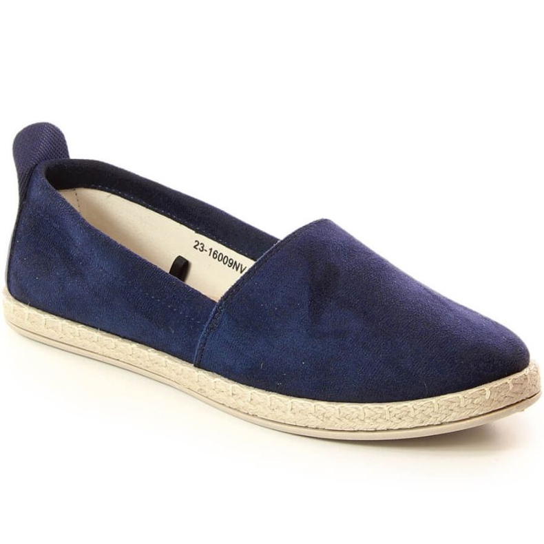 Espadrilles à enfiler Potocki W WOL141C bleu marin