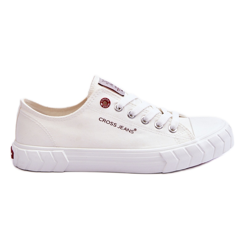 Baskets classiques pour femmes Cross Jeans LL2R4052 Blanc blanche