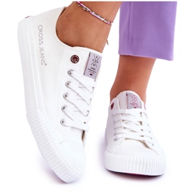 Baskets Femme Cross Jeans LL2R4067 Blanc