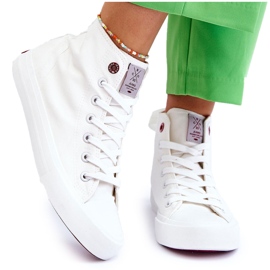 Baskets montantes classiques pour femmes Cross Jeans LL2R4086C Blanc