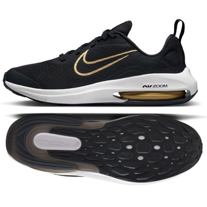 Chaussures de running Nike Air Zoom Arcadia 2 Jr DM8491 001 le noir