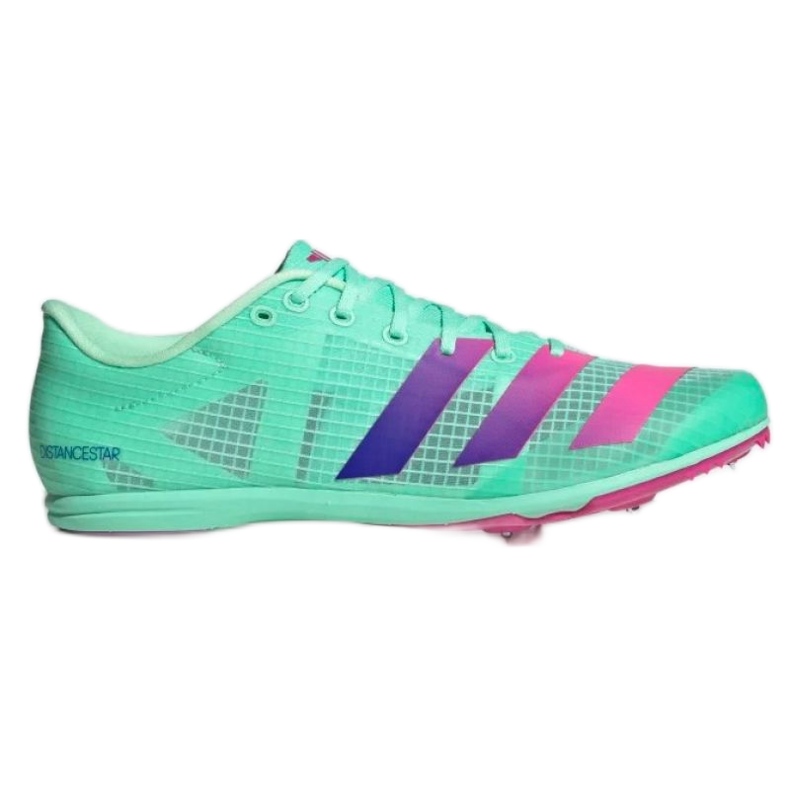 Chaussures adidas Spikes Distancestar M GV9078 vert