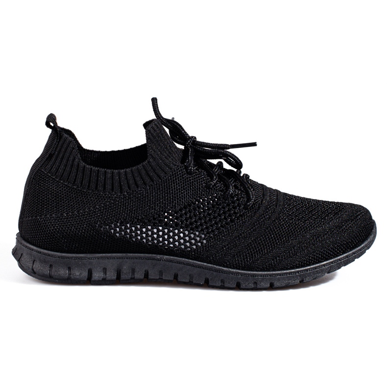 W. Potocki Chaussures de sport femme ajourées légères Potocki noir le noir