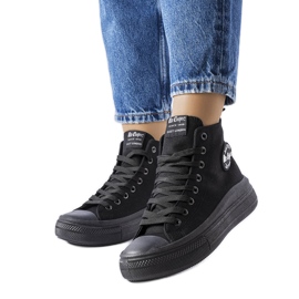 Baskets noires Lee Cooper LCW-23-44-1628L