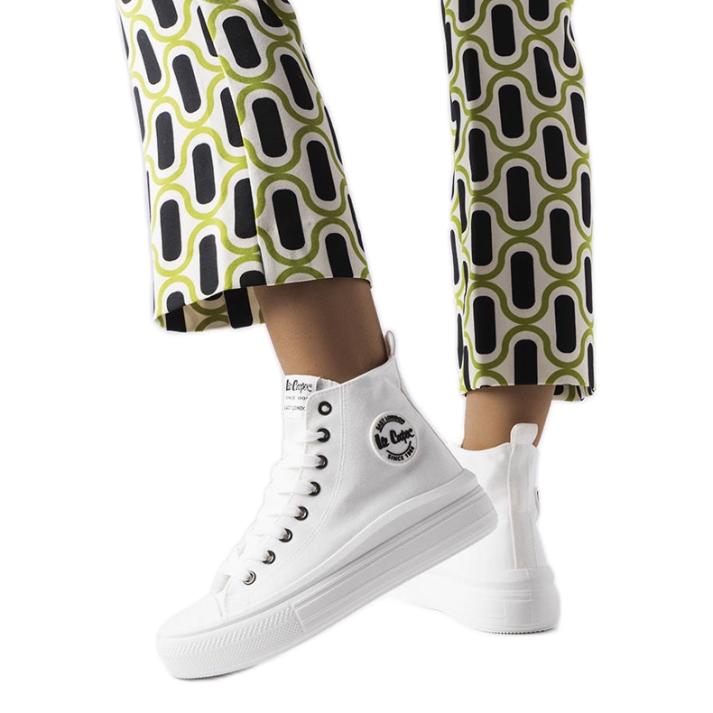 Baskets blanches Lee Cooper LCW-23-44-1627L