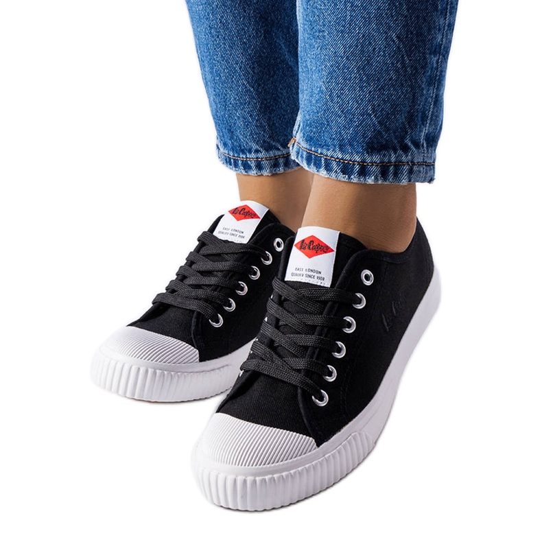 Baskets noires Lee Cooper LCW-23-44-1644L le noir Baskets noires Lee Cooper LCW-23-44-1644L le noir