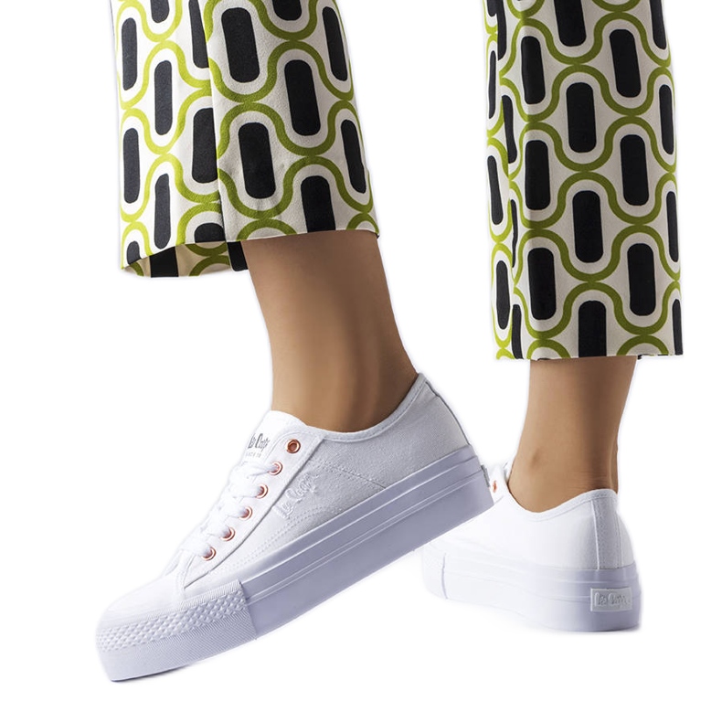 Baskets blanches Lee Cooper LCW-22-31-0890L