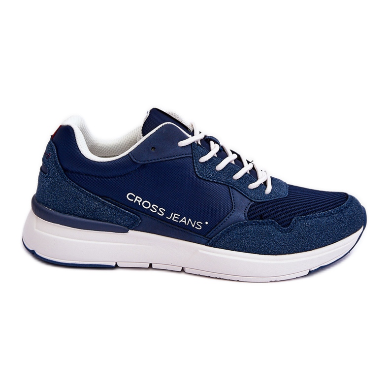 Chaussures de sport Cross Jeans pour hommes LL1R4051 bleu marine