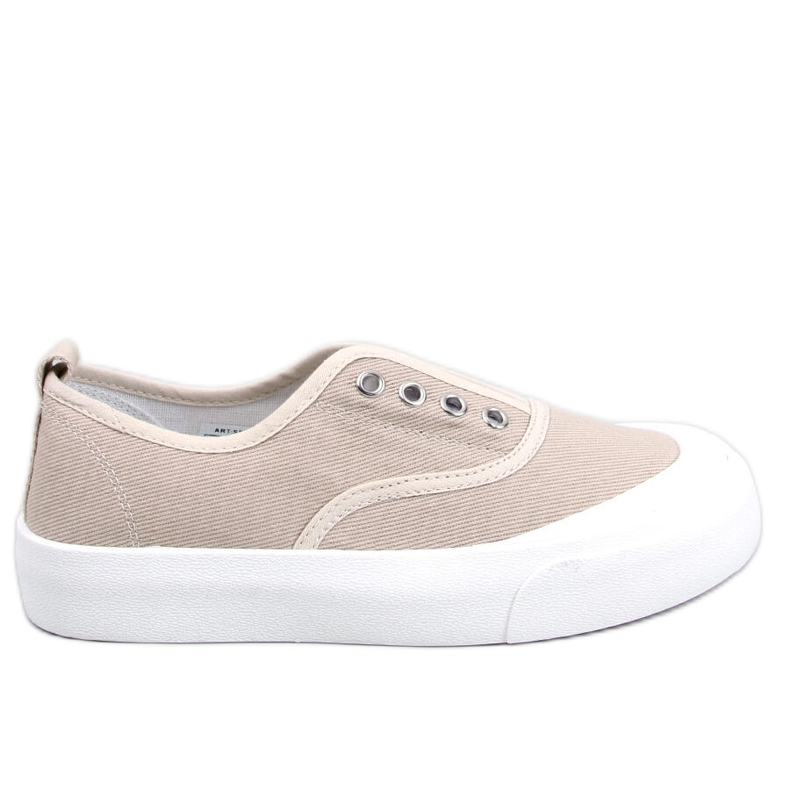 BM Baskets femme Kamio Beige BM Baskets femme Kamio Beige