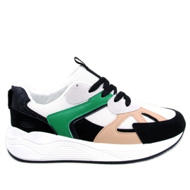 BM Baskets femme Albie Noir multicolore