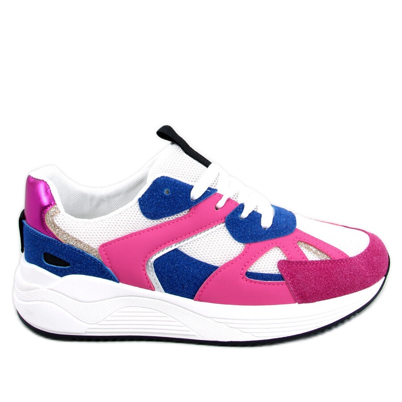 BM Baskets femme Albie Fuchsia rose BM Baskets femme Albie Fuchsia rose