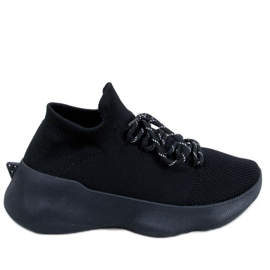 Baskets chaussettes Callens Nero noir