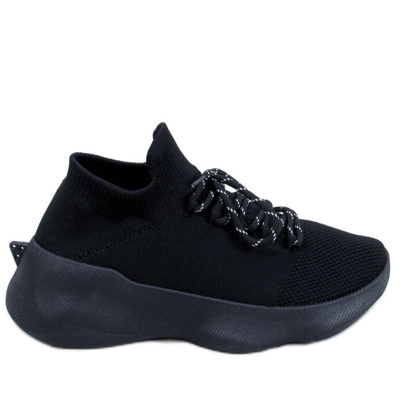 Baskets chaussettes Callens Nero le noir