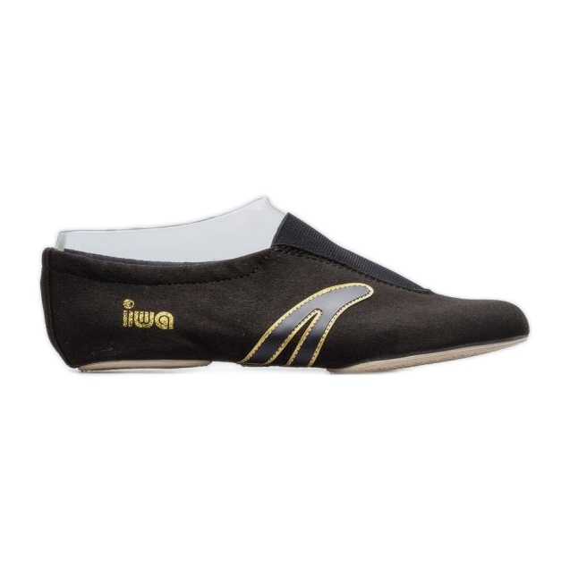 Demi-pointes de gymnastique Iwa 507 noir le noir