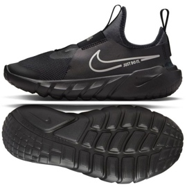 Chaussures de course Nike Flex Runner 2 Jr. DJ6038-001 le noir