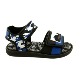 Boys 'Sandals Rider 83453 AG294 noir / bleu / blanc