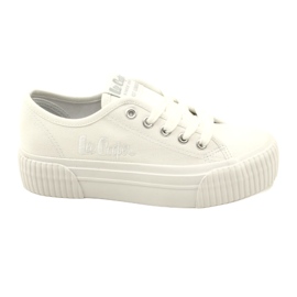 Lee Cooper LCW-23-31-1780L Baskets à fond épais, blanc