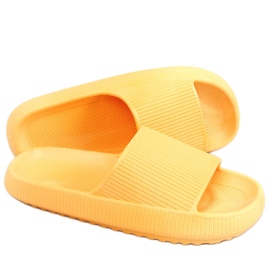 BM Pantoufles d'oreiller jaunes Yang