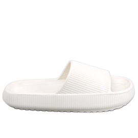 BM Pantoufles coussin blanc Yang blanche