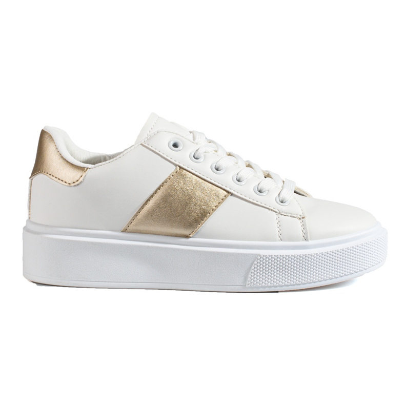 Baskets blanches pour femmes sur la plateforme Shelovet