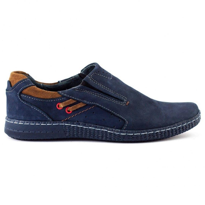 KOMODO Mocassins homme 862L bleu marine