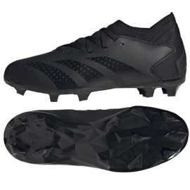 Chaussures de football Adidas Predator Accuracy.3 Fg Jr GW4610 noir noir