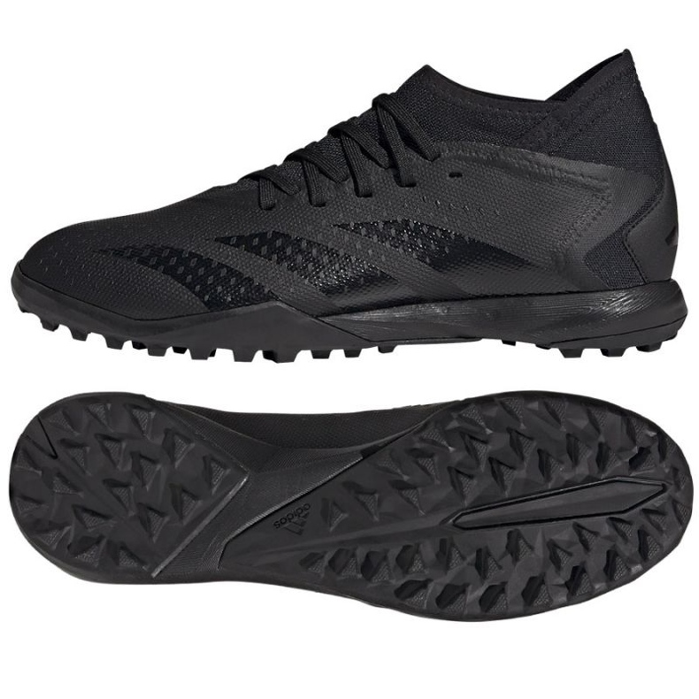 Adidas Predator Accuracy.3 Tf M GW4639 chaussures de football le noir le noir