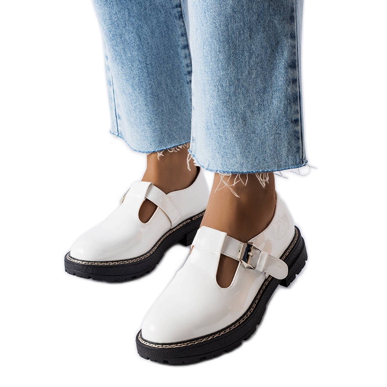 Chaussures laquées blanches Vaden Chaussures laquées blanches Vaden